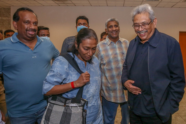 Ex-Sri Lanka President Gotabaya returns to island