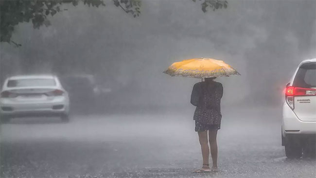 Fairly heavy rainfall expected in parts of the island