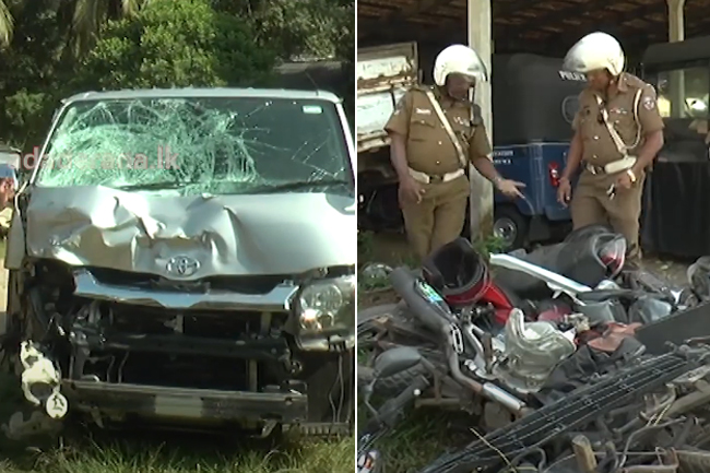 Three youths killed in fatal motor accident in Kegalle