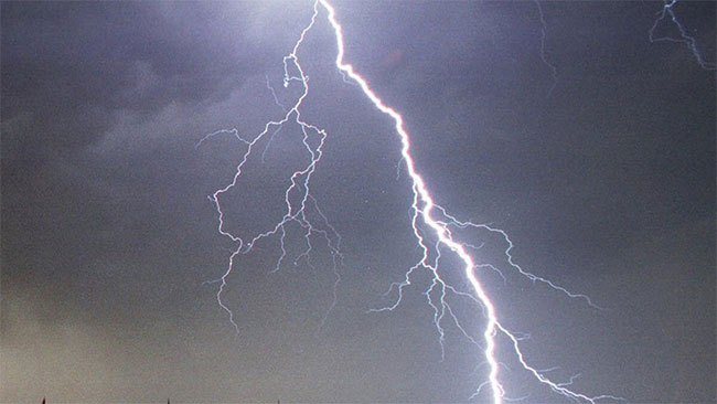 Weather advisory issued for severe lightning