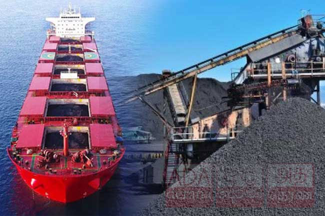 Advance payment for coal cargo completed today