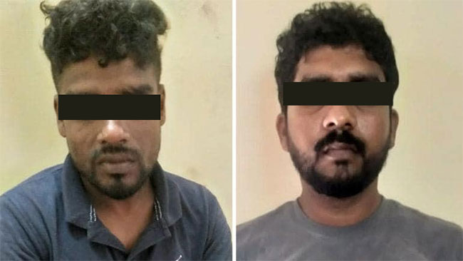 Two wanted Sri Lankan criminals arrested in Tamil Nadu