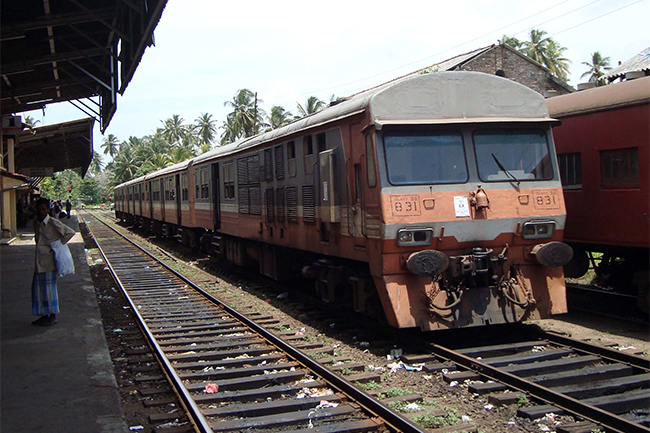 Part of Kelani Valley railway line temporarily closed