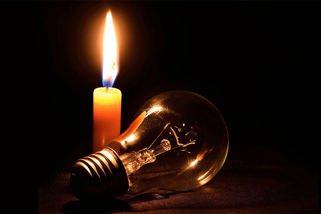 Power cuts of 1 hour and 20 minutes this weekend