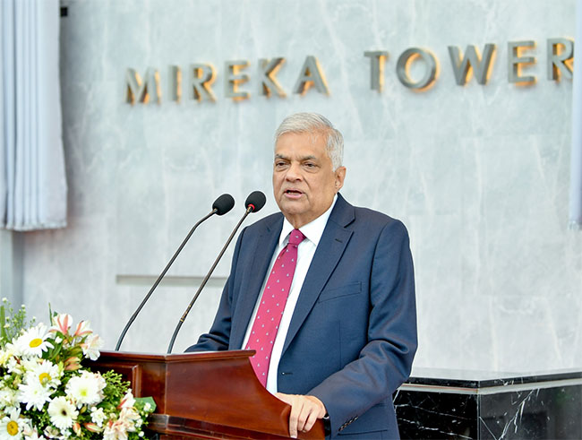 Efforts taken to create an investment-friendly environment and economic stability in Sri Lanka  President