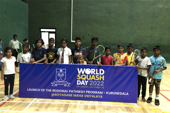 Sri Lanka Squash launches regional pathway program at rural school