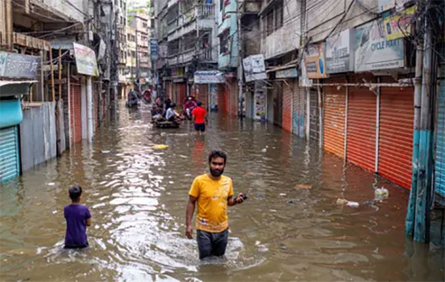 At least 24 dead in Bangladesh from tropical storm