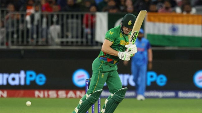 Miller powers South Africa to last-over win over India