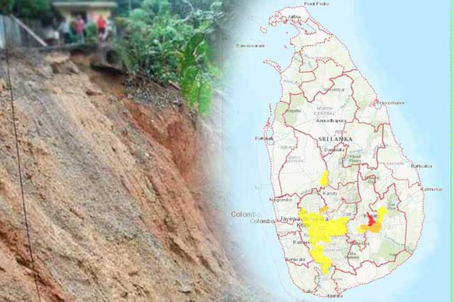 NBRO warns of landslide risks in 08 districts