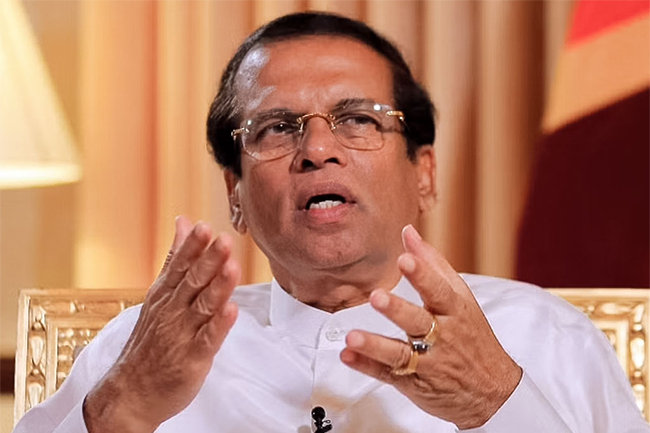 Maithripala tests positive for Covid-19