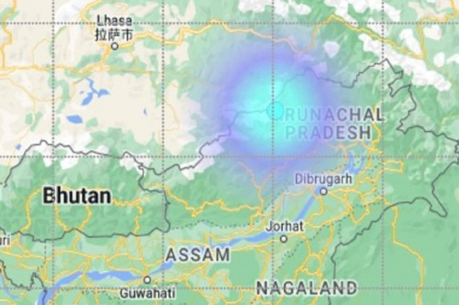 Earthquake of 5.7 magnitude strikes Indias Arunachal Pradesh