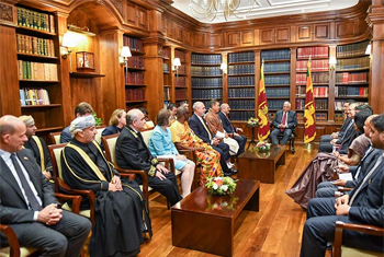 New envoys to Sri Lanka present credentials...