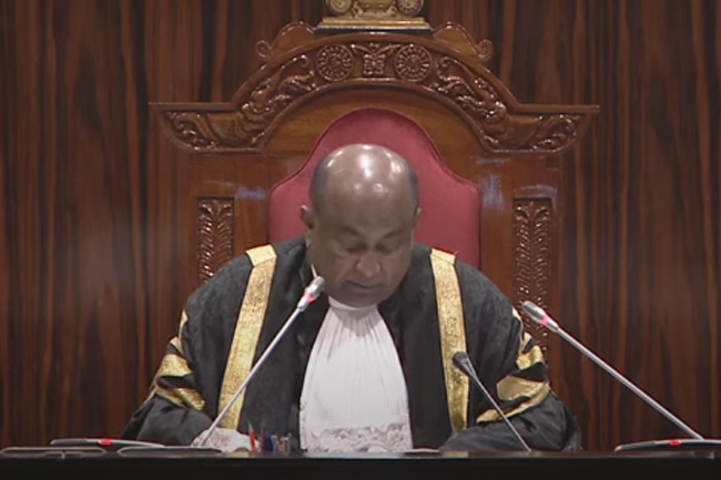 Speaker conveys SCs determination on petition against Inland Revenue (Amendment) Bill