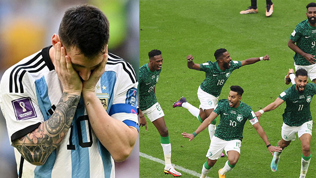 Saudi Arabia defeats Argentina in shock World Cup upset