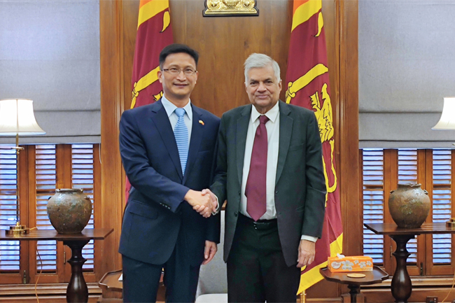 China assures continued support for Sri Lanka 