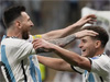 Argentina is headed to the quarterfinals after beating Australia 2-1