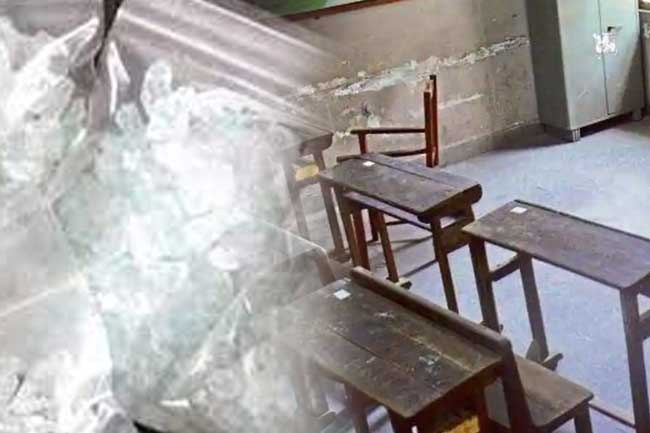 Ice drugs found inside school canteen in Gampaha