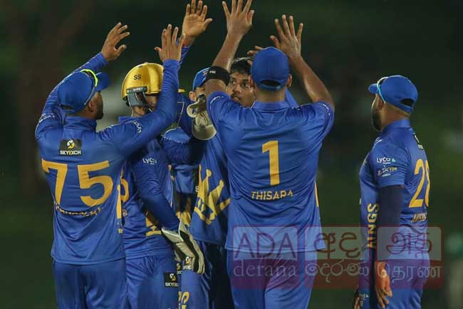 Jaffna Kings beat Galle Gladiators by 24 runs