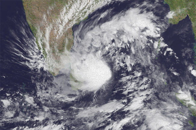 Heavy rain, rough seas & gusty winds expected due to cyclone Mandous