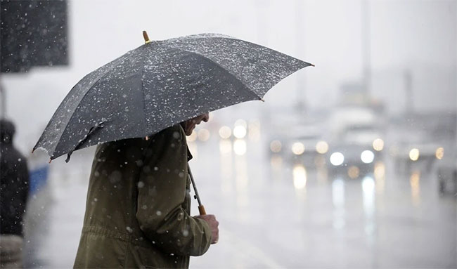Showers expected in several provinces and districts