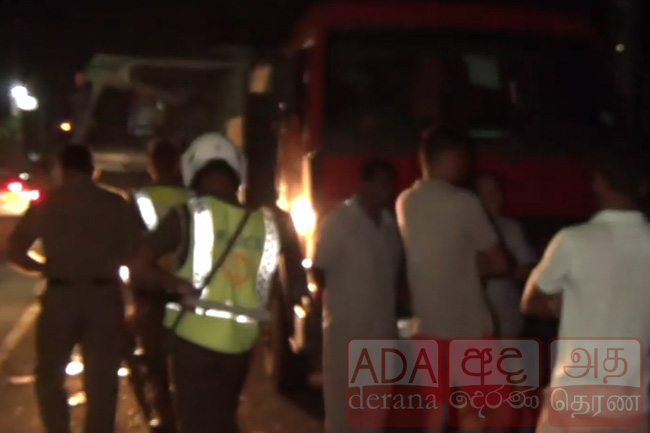 Five apparel factory workers injured in bus-lorry collision