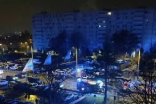 Ten including five children dead in apartment fire in France