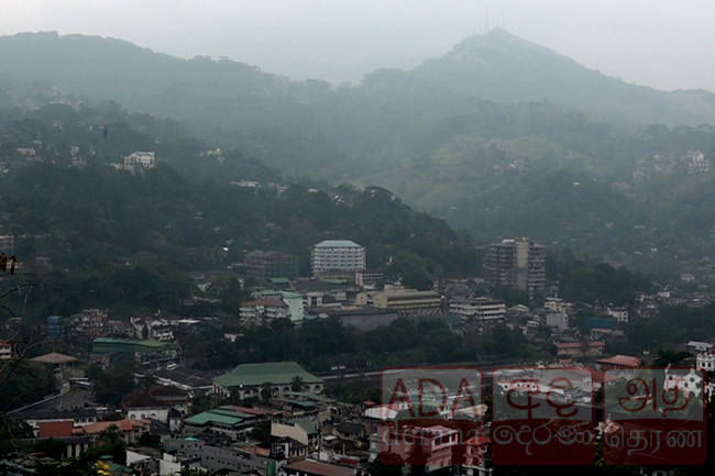 Air quality drops in Kandy 