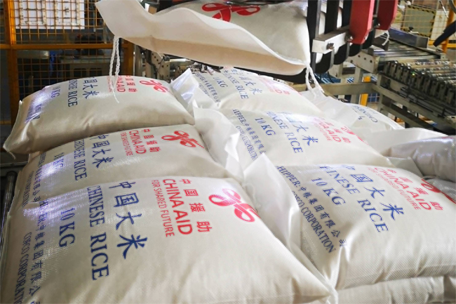 Sri Lanka receives final batch of 10,000 MT rice donation from China