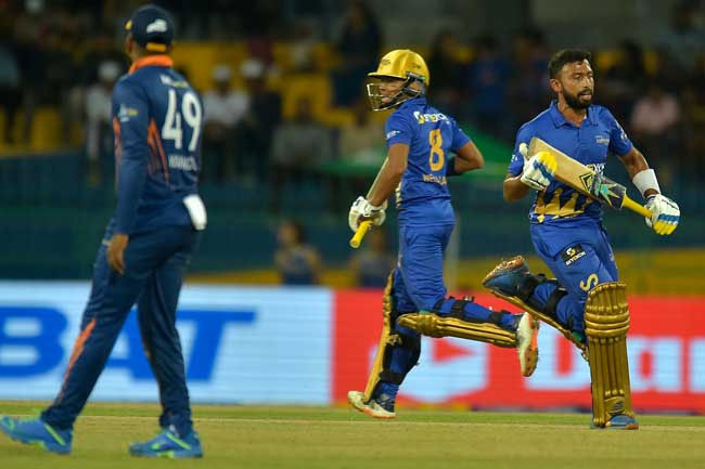 Jaffna Kings enter LPL finals in rain-hit semi-finals