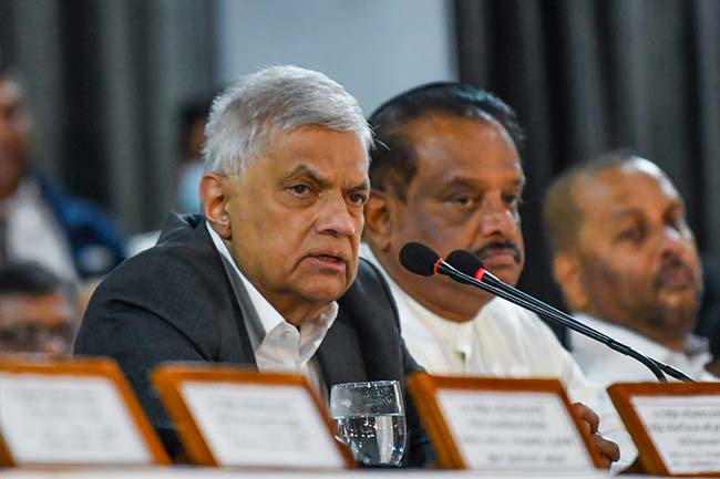 I have never been involved in politics since becoming President  Ranil