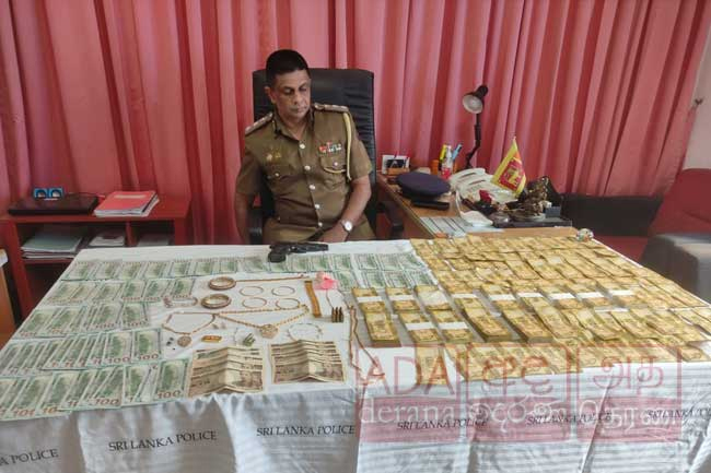 Kondaya and Kalu Malli arrested for robbing valuables worth Rs 250M