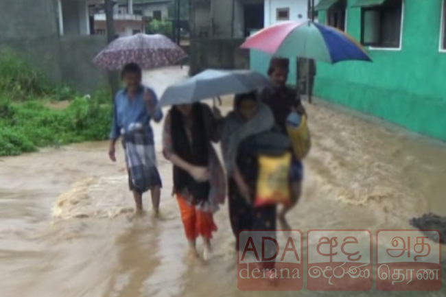 Over 1,500 affected by bad weather in Sri Lanka