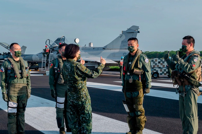 Taiwan to extend compulsory military service as China shows air power