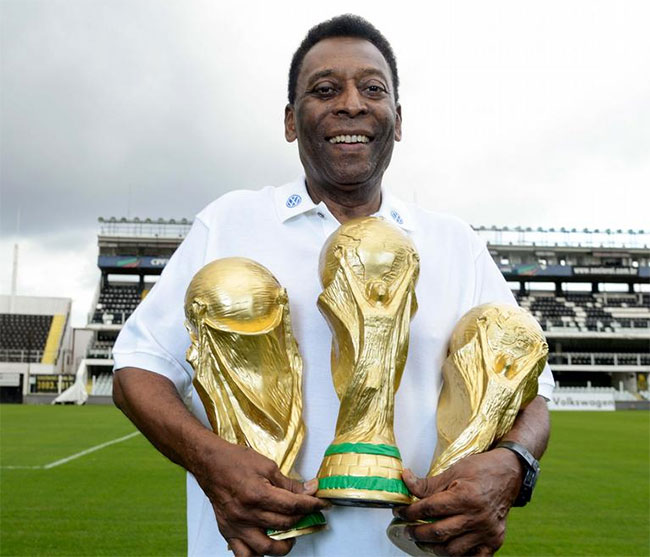 Pel, Brazil football legend and three-time World Cup winner, dies aged 82