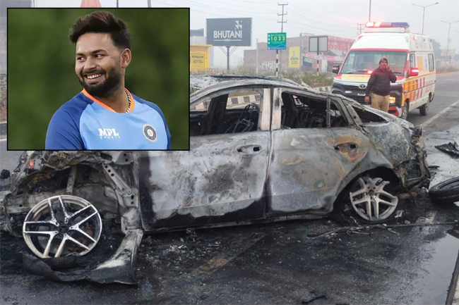   Indian cricketer Rishabh Pant critically injured in motor accident