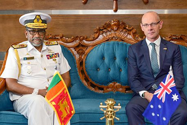 Australian HC meets Navy Commander 