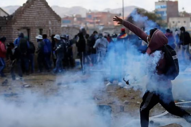 Dozens killed in protests against Peru�s government as unrest continues