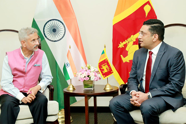 Jaishankar conveys Indias commitment to boost investment flows to Sri Lanka