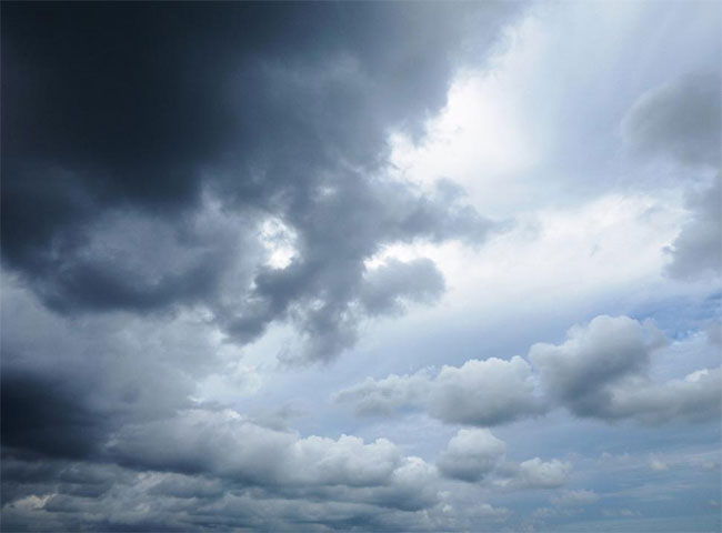 Cloudy skies expected over most parts of the island