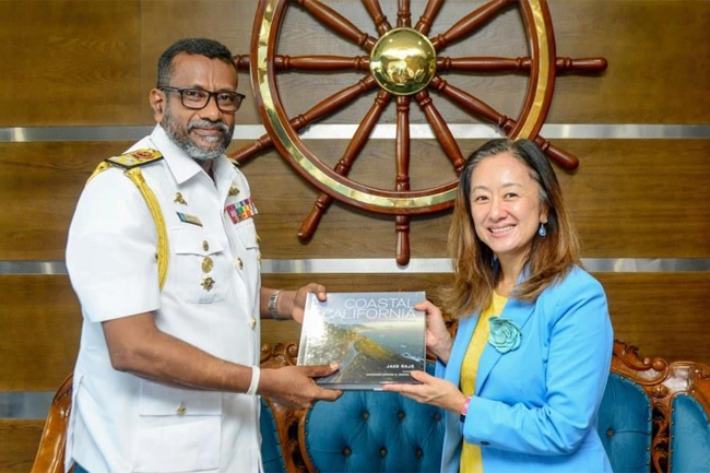 US envoy meets Sri Lanka navy commander