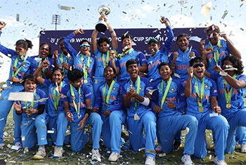 India beat England to win the inaugural Women’s U19 T20 World Cup title