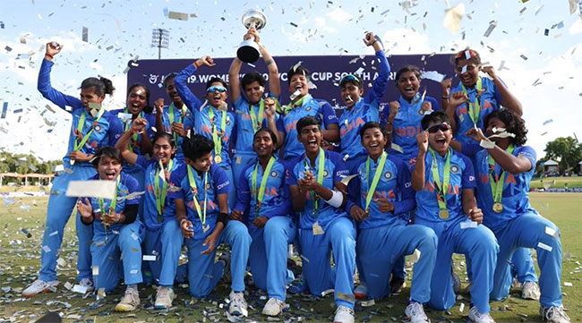 India beat England to win the inaugural Women’s U19 T20 World Cup title
