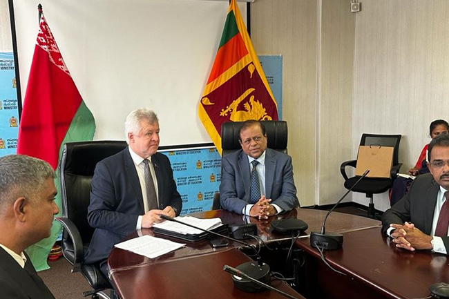 Belarus, Sri Lanka agree to step up contacts in business & education