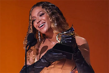 Beyonce breaks all-time Grammy record, Harry Styles wins for best album