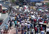 More roads in Colombo closed as protests kick off