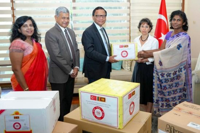 Sri Lanka donates consignment of tea to earthquake-hit Trkiye