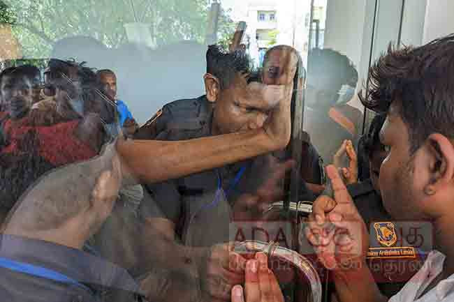 IUSF convenor arrested during student monks protest inside Education Ministry