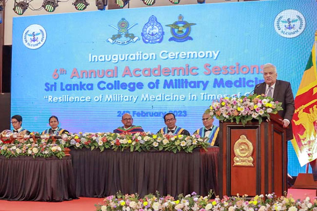 President pledges new chapter for field of Military Medicine