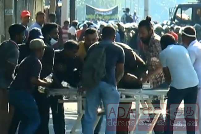 Nearly 20 injured and hospitalized during NPP protest 