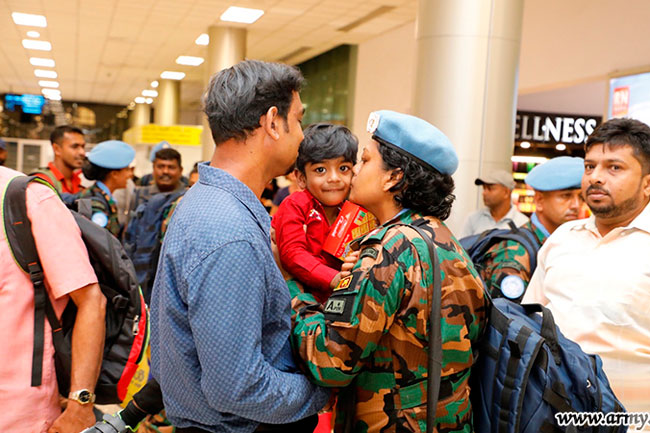 SLFPC peacekeepers leave for Lebanon…